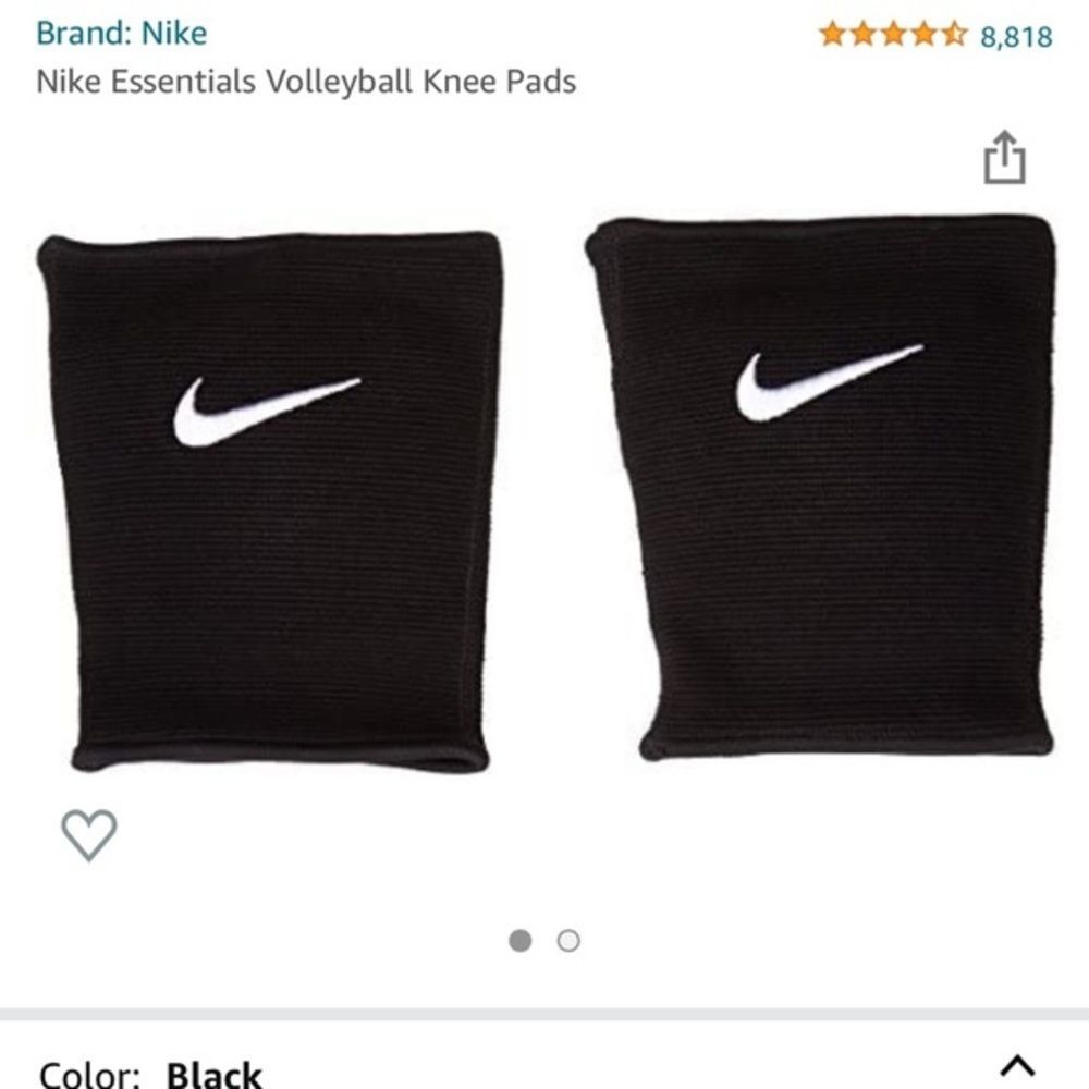NWT Nike Essentials Volleyball Knee Pads